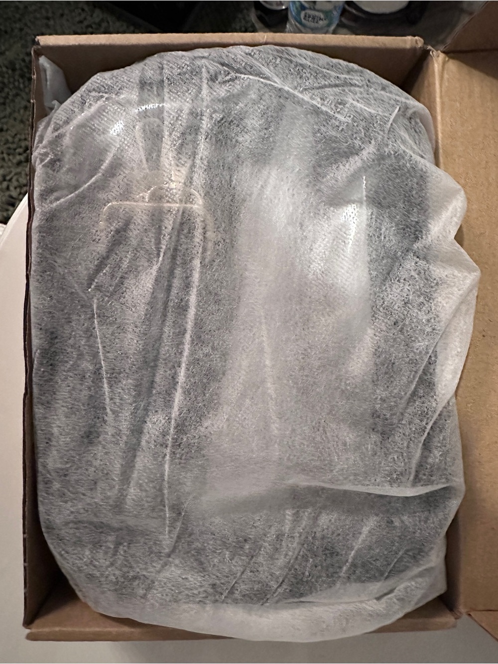 “Brand New”, Never Used Clear Crossbody Bag with Black Trim and Adjustable Strap - Picture 7 of 9